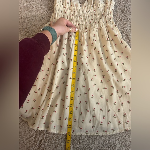 NWOT princess Polly roza mini dress beige - Picture 6 of 10